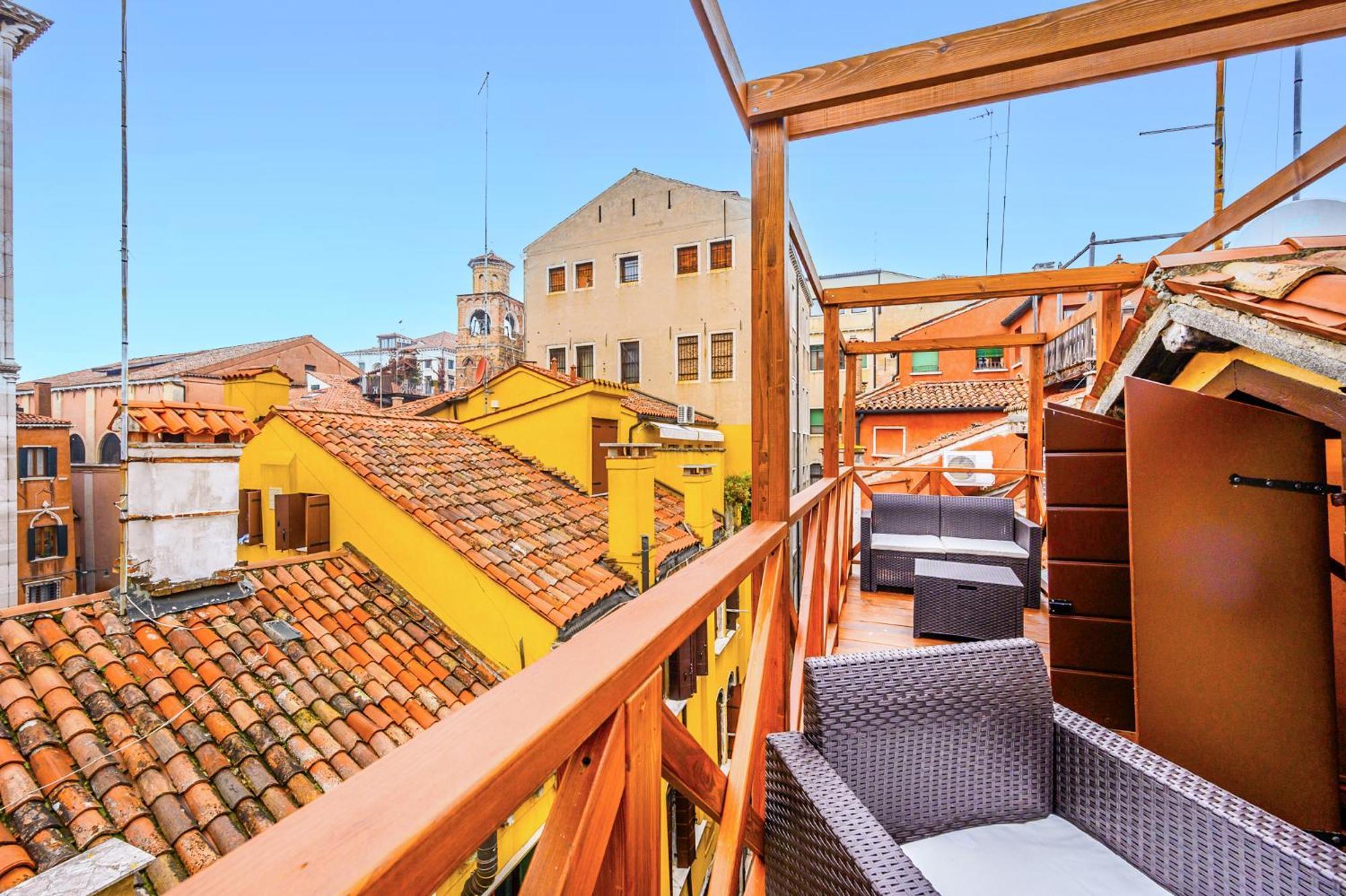 Ca Rialto 4122 - Luxury Terrace Apartment Venesia Bagian luar foto